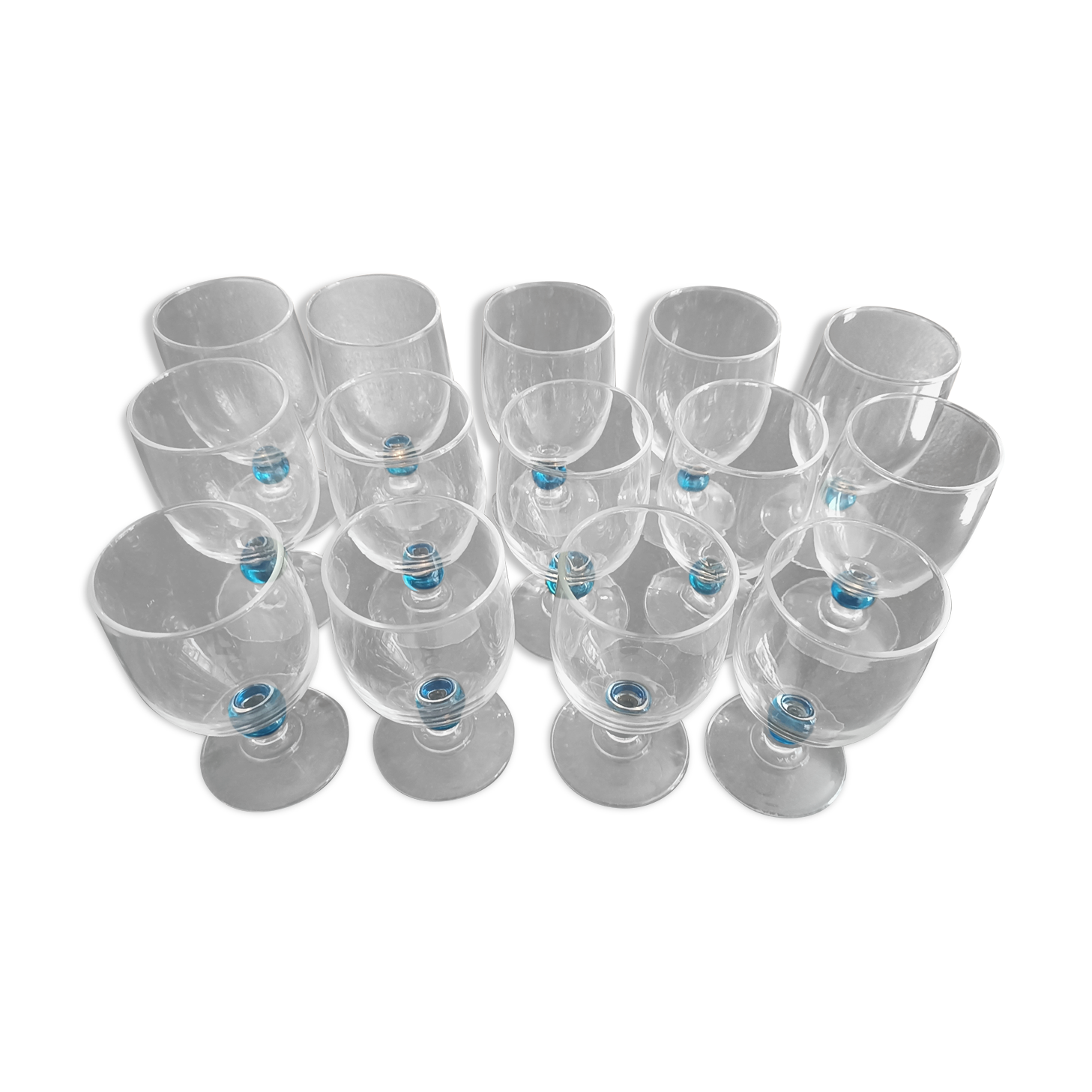 Set of 14 Arc wine glasses