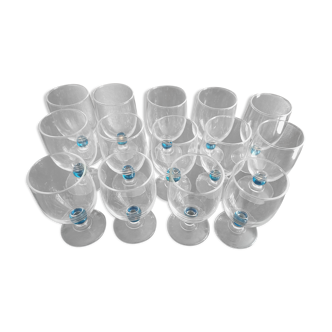 Set of 14 Arc wine glasses