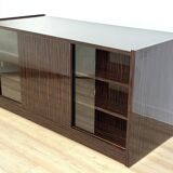 Art Deco “New York” double-sided desk – Macassar ebony veneer