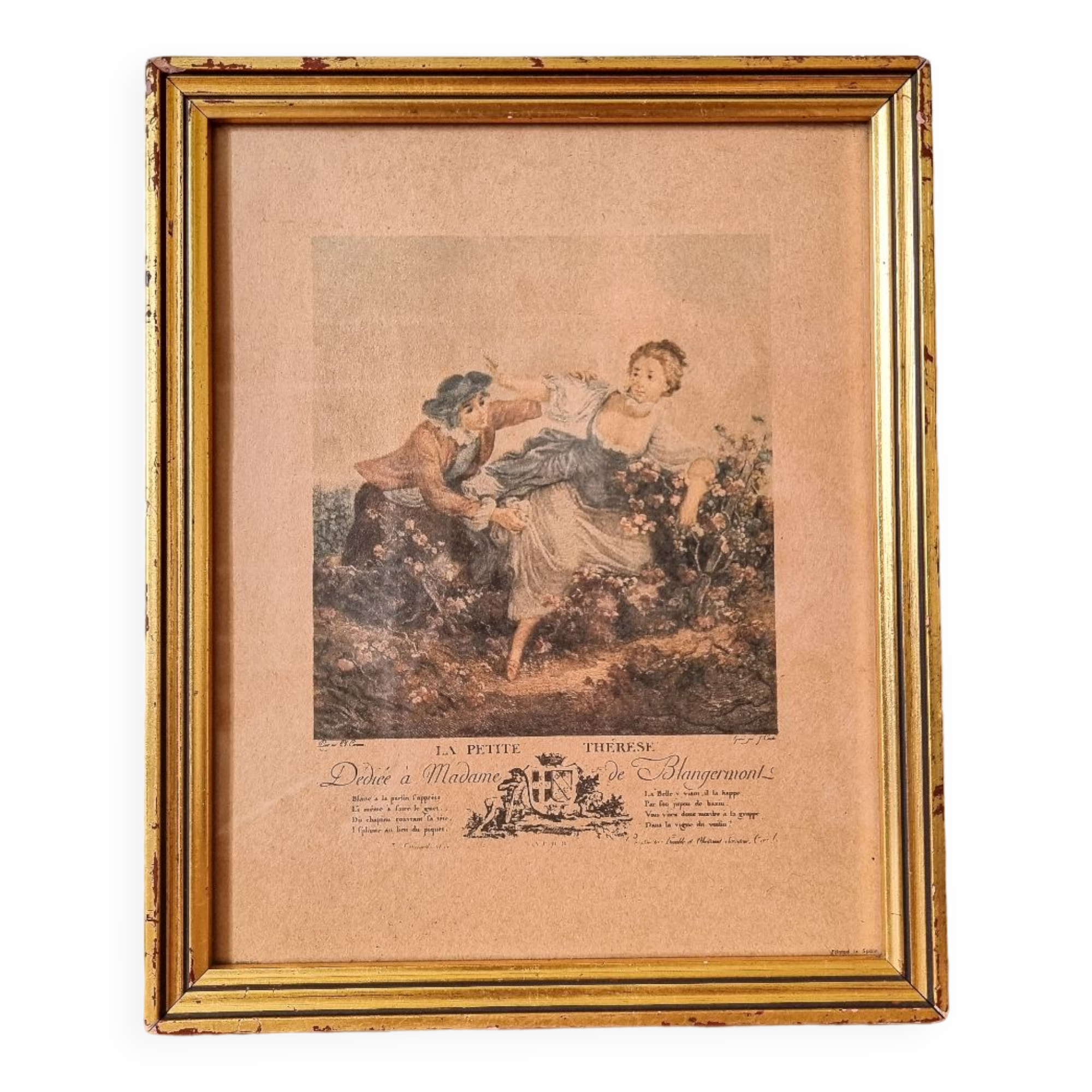 Reproduction antique print