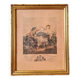 Reproduction antique print