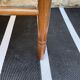 Set of 4 wooden chairs seated straw