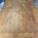 Solid wood farmhouse table