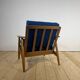 Danish armchair from the 1960s – Mid-century teak seat