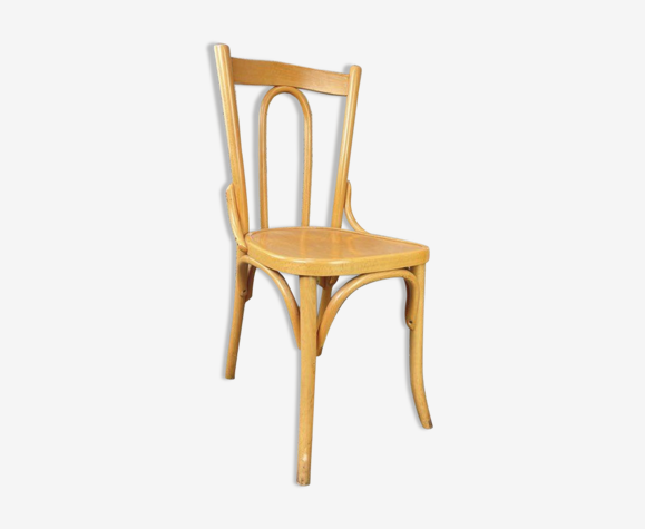 Chaise bistrot bois clair