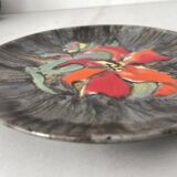 Rare plate bel delecourt quimper antique