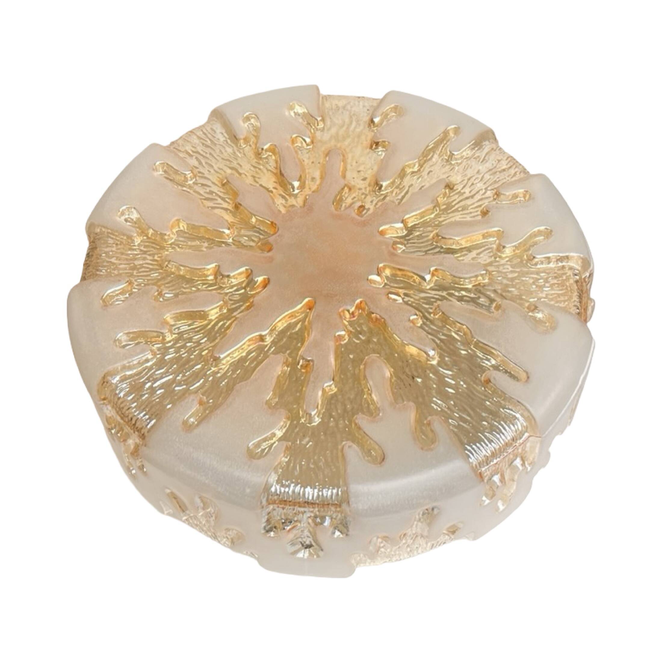 Eickmeier Leuchten ceiling lamp, Hollywood Regency Germany, 1970s.