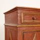 Antique poplar desk, Italy, 18th century
