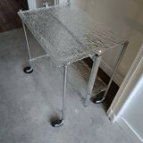 Platex frosted effect serving trolley