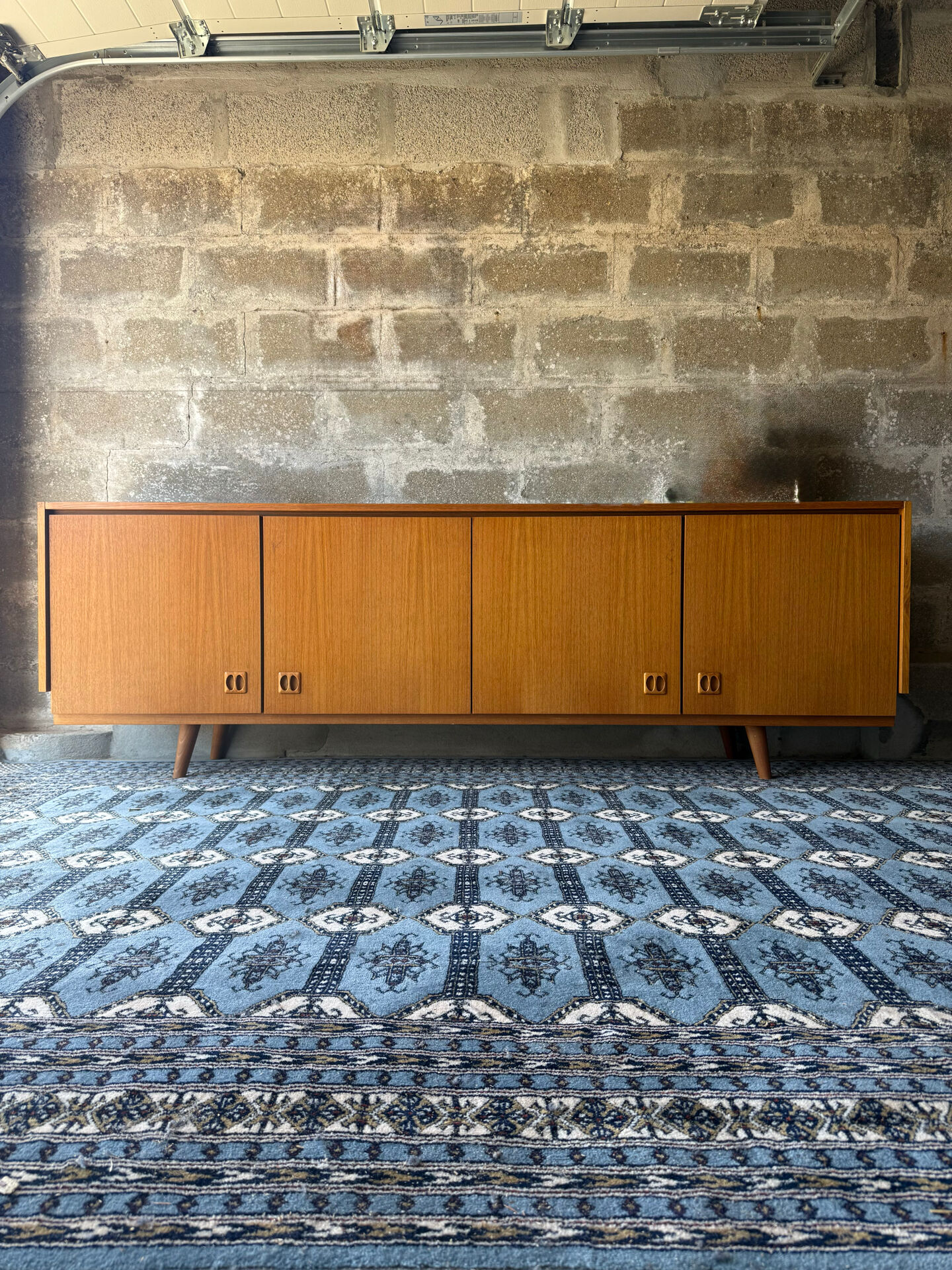 Enfilade scandinave vintage en teck, 1970