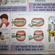 Affiche scolaire vintage MDI Nos dents et les yeux 19 et 20