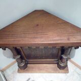 Old corner console, Chapel furniture..