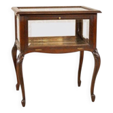 Cabinet à thé en chêne des années 1950, marron.