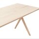 Table style japandi oak natural