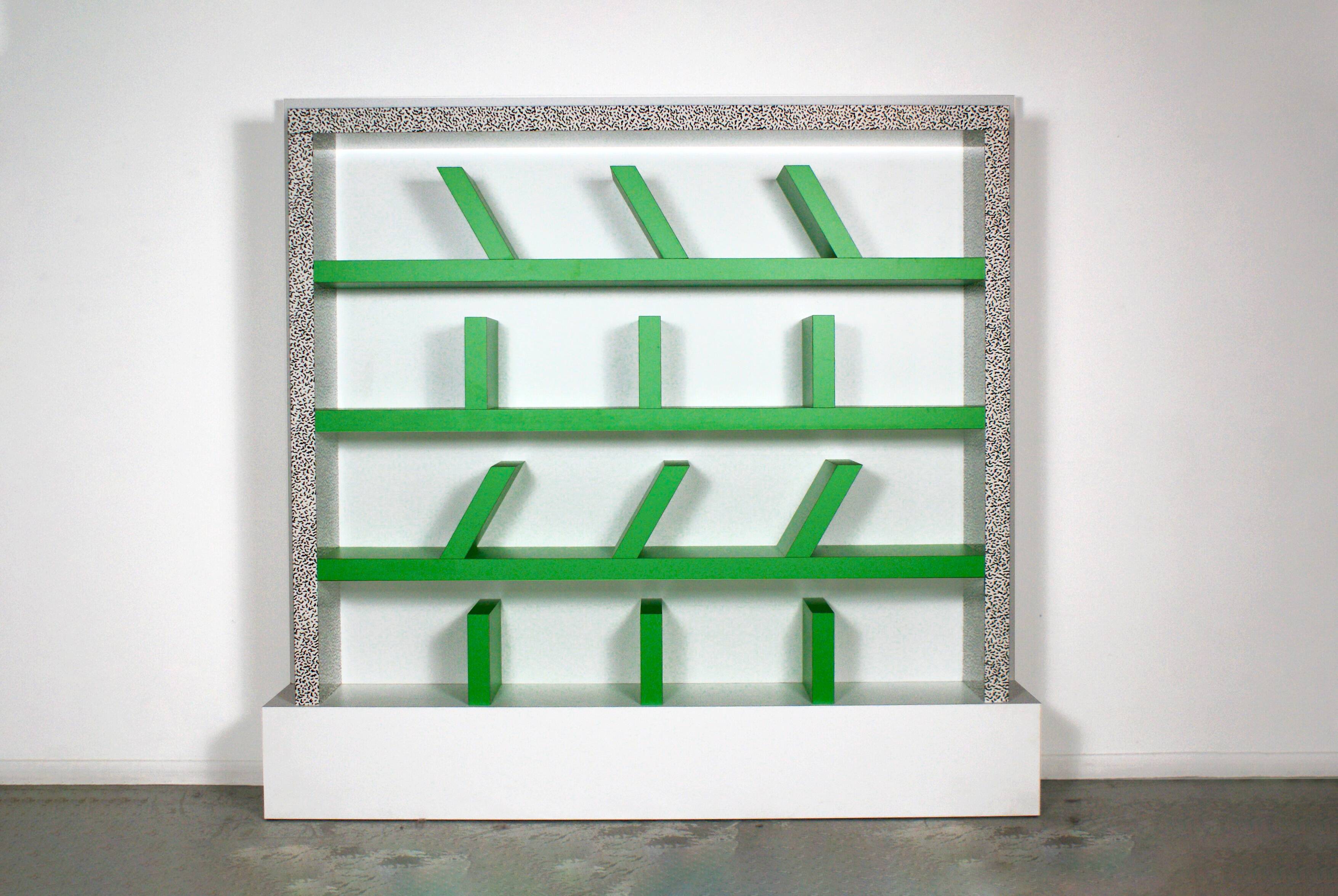 Suvretta bookcase by Ettore Sottsass for Memphis Milan, 1981