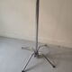 Rotatable parrot coat rack in chrome and wood, design 1970