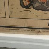 Educational panel "Alcohol is the enemy" 1910