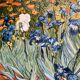 HST painting Copyist work V. Van Gogh "Irises" ukiyo-e