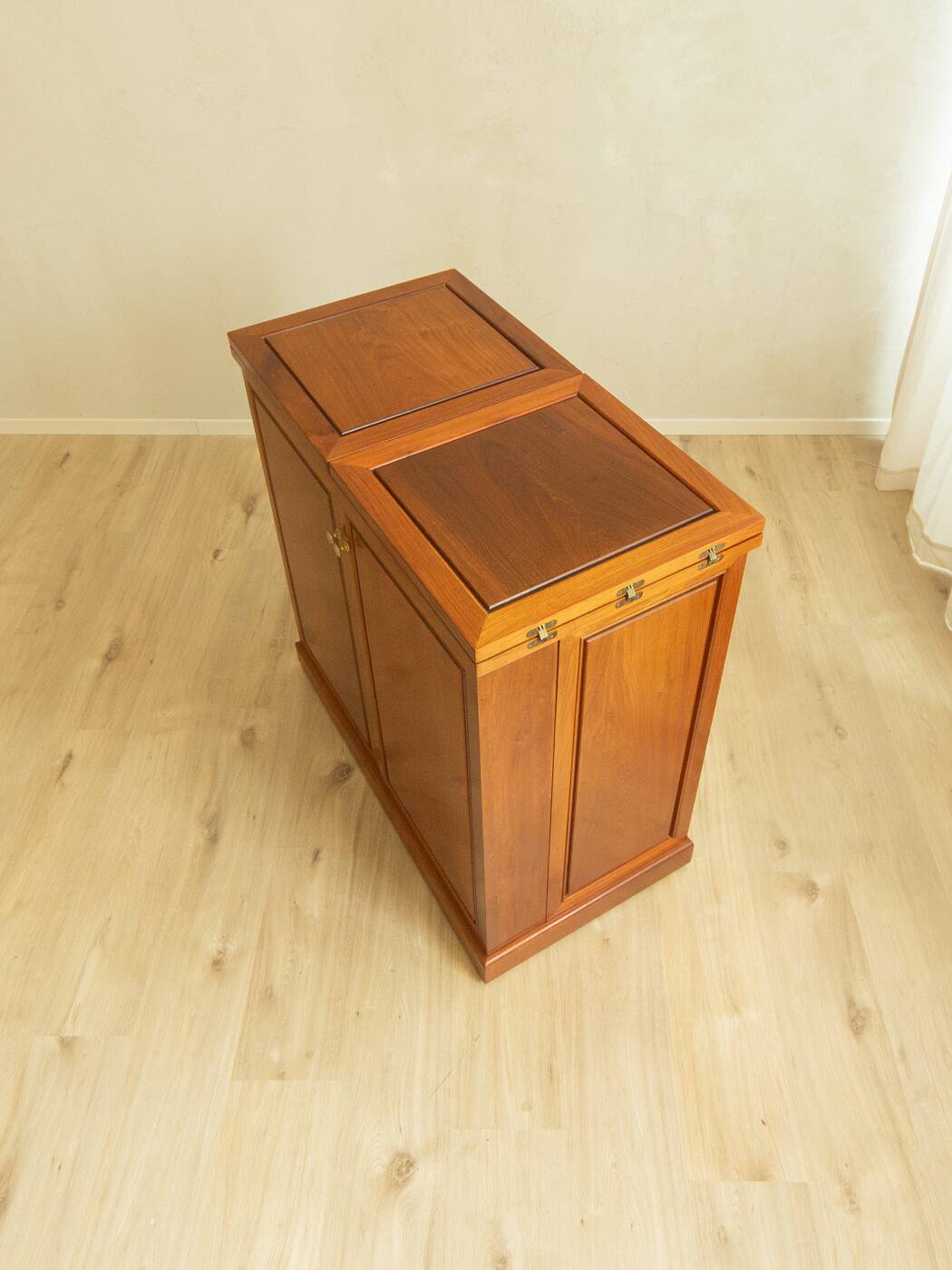 Captain's bar in Scandinavian design, 1960s, teak