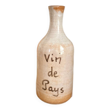 Vintage stoneware carafe “Vin de Pays”