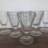 Retro bistro glasses