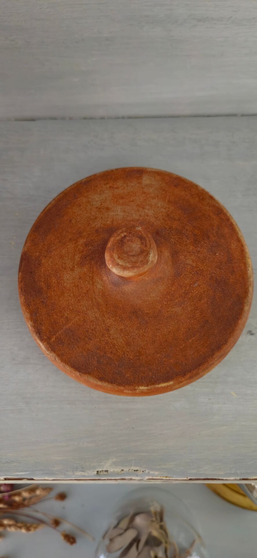 Vintage Vallauris stoneware pot from La Colombe