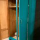 Parisian jungle green wardrobe