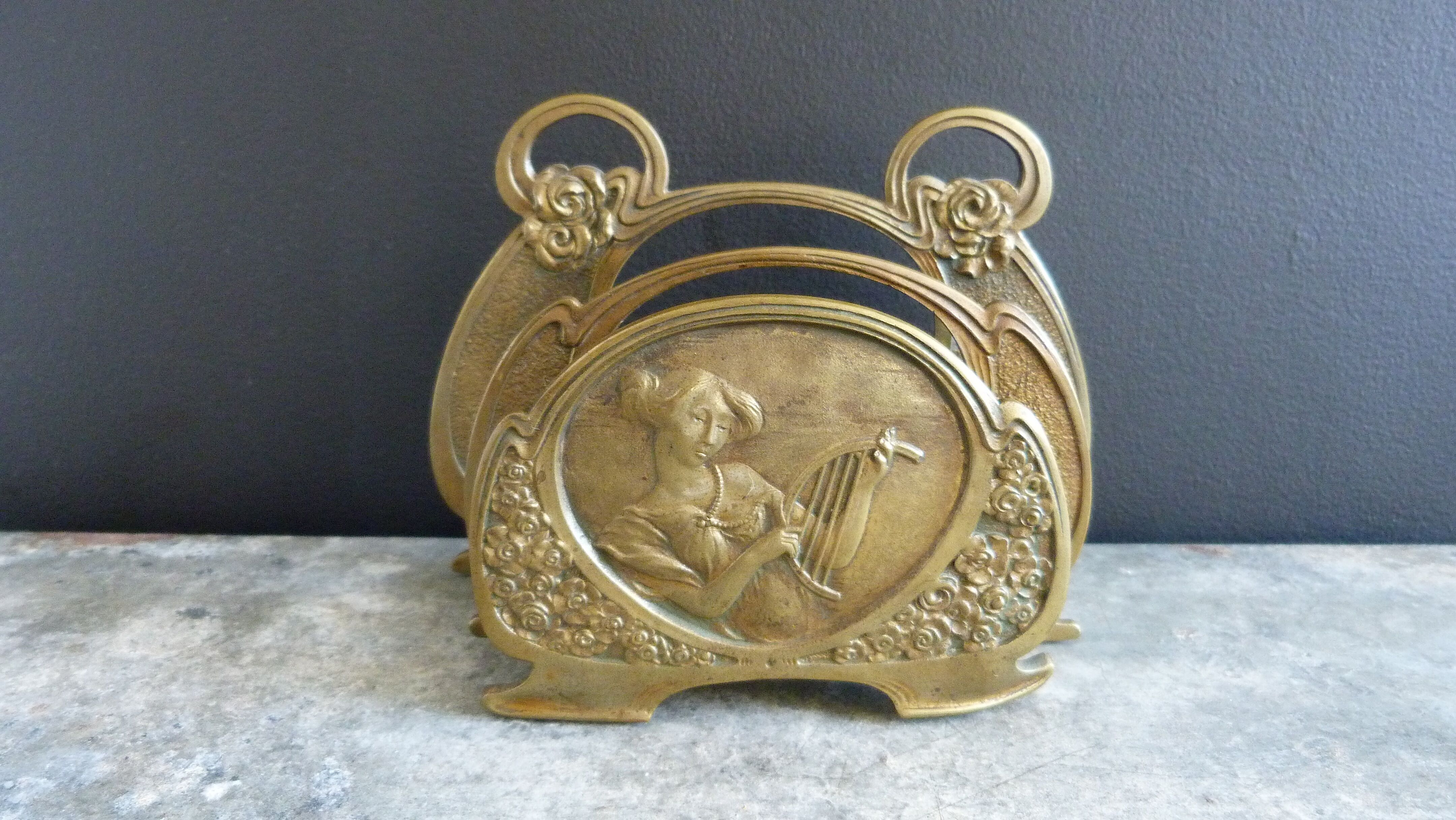 Mail door art nouveau 1900