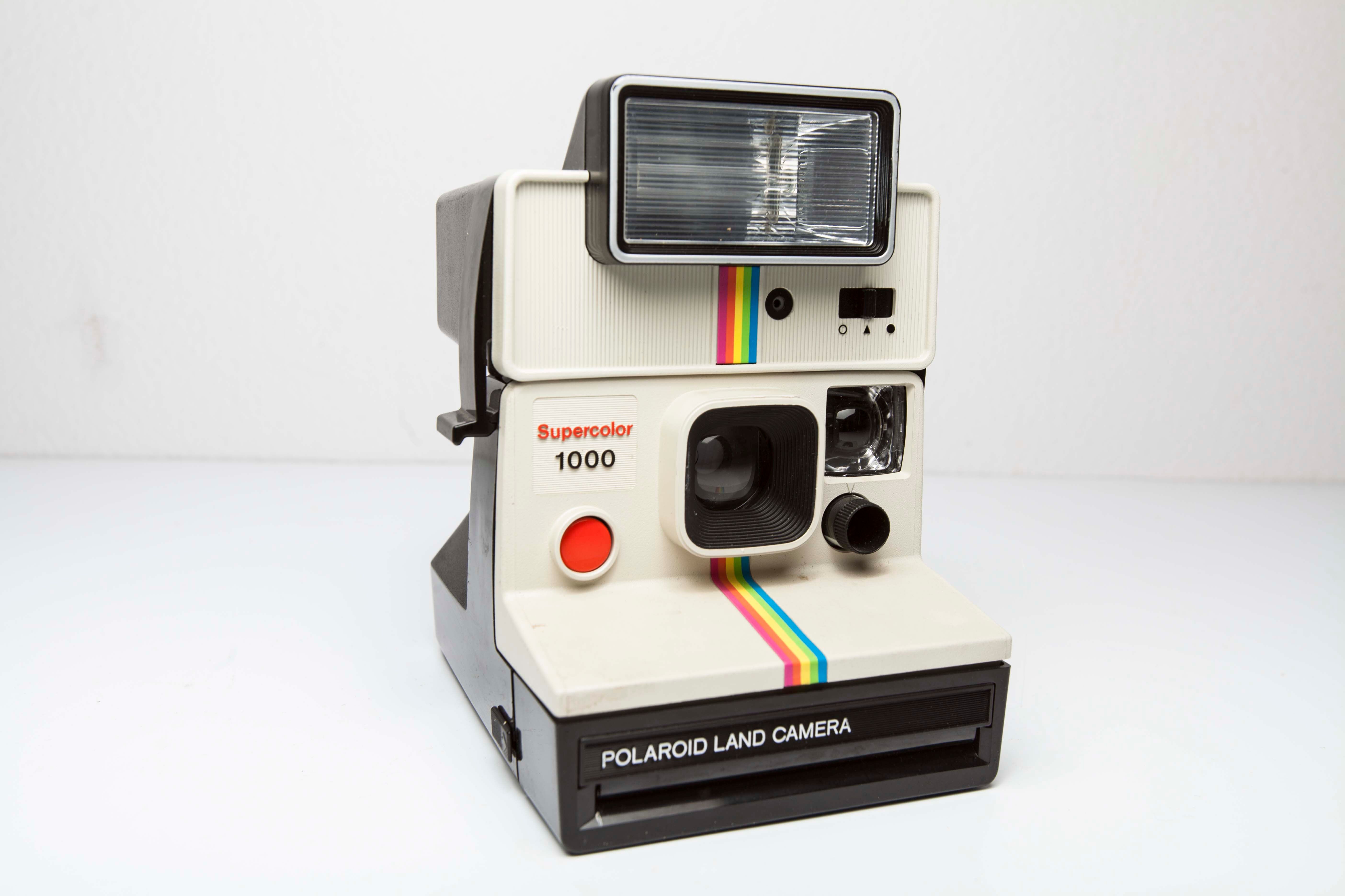 Polaroid Supercolor 1000 with flash
