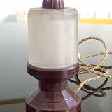 Art Deco Night Light in Frosted Glass and Bakelite