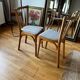 Pair of vintage Baumann bistro chairs