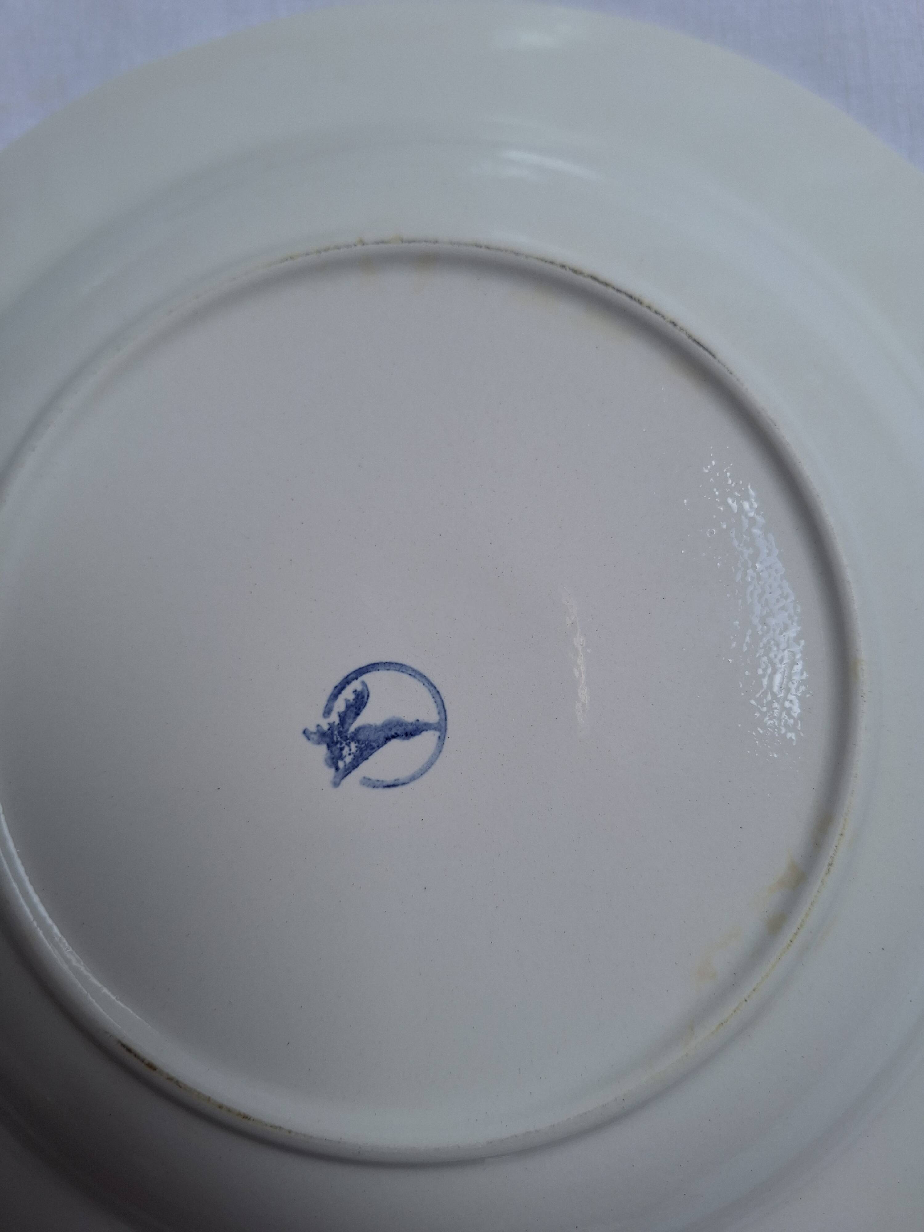 Vintage deep plates St Amand, Digoin, Sarreguemines