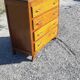 Commode vintage des années 50 pieds compas