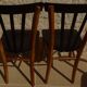 2 chaises Lutherma et 2 chaises Bauman de style en bois