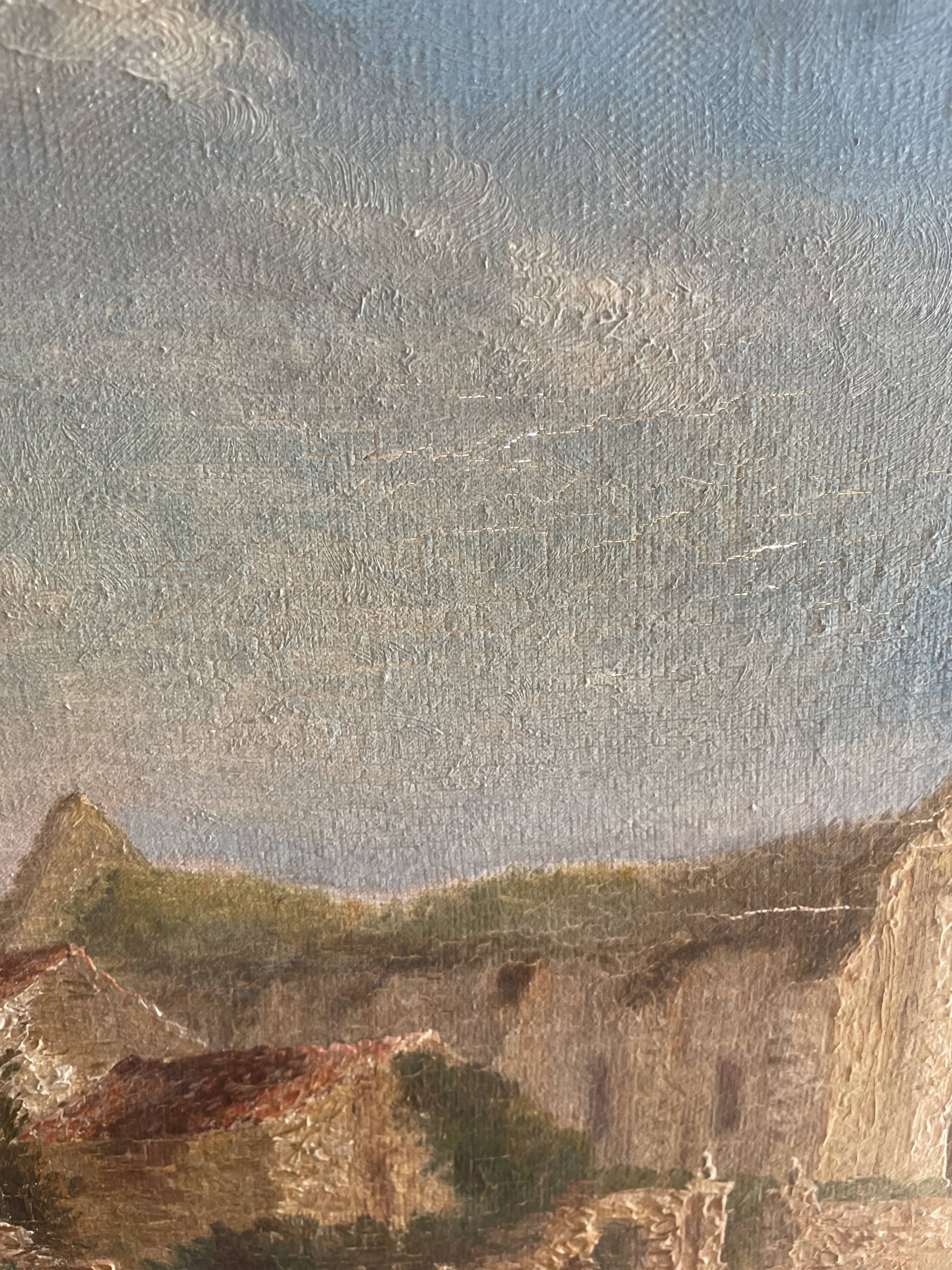 Huile sur toile paysage