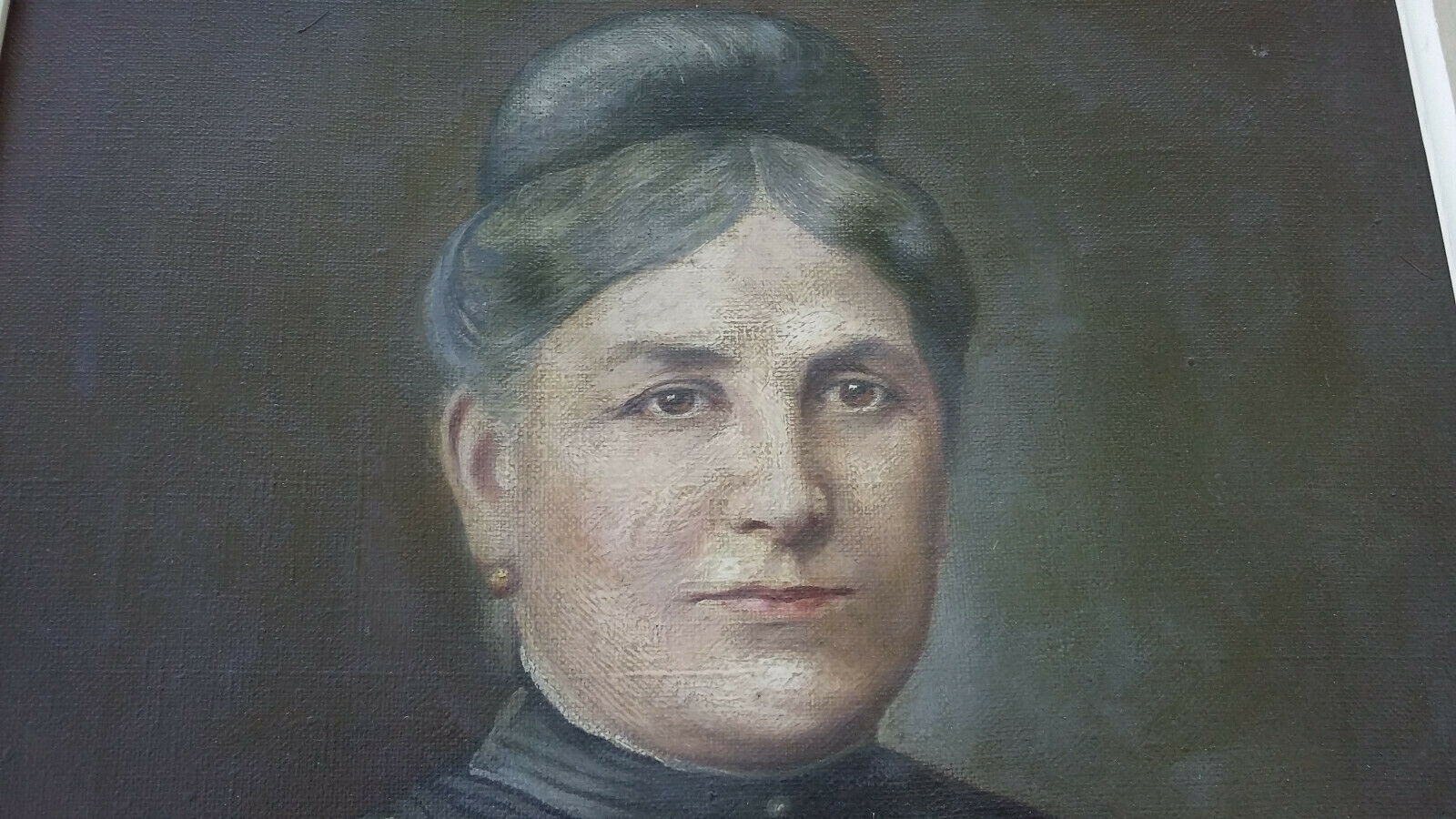 Huile sur toile signée 51 cm x 60 cm