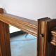 Oak mirror circa 1960