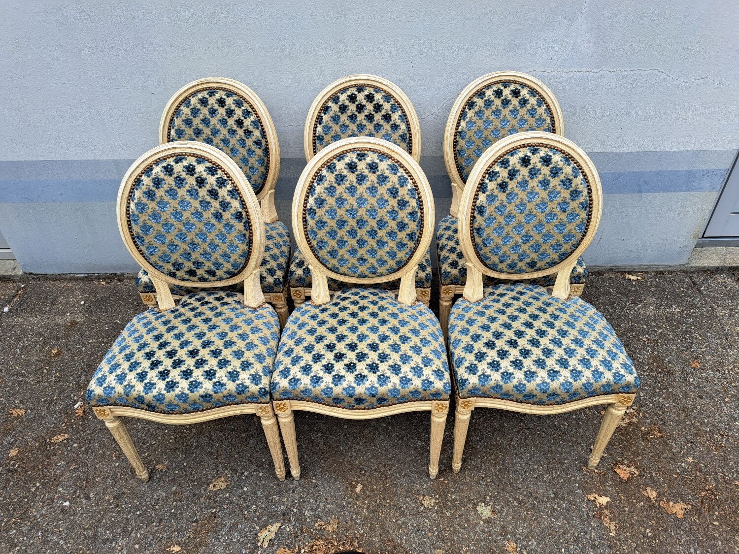 Chaises médaillon