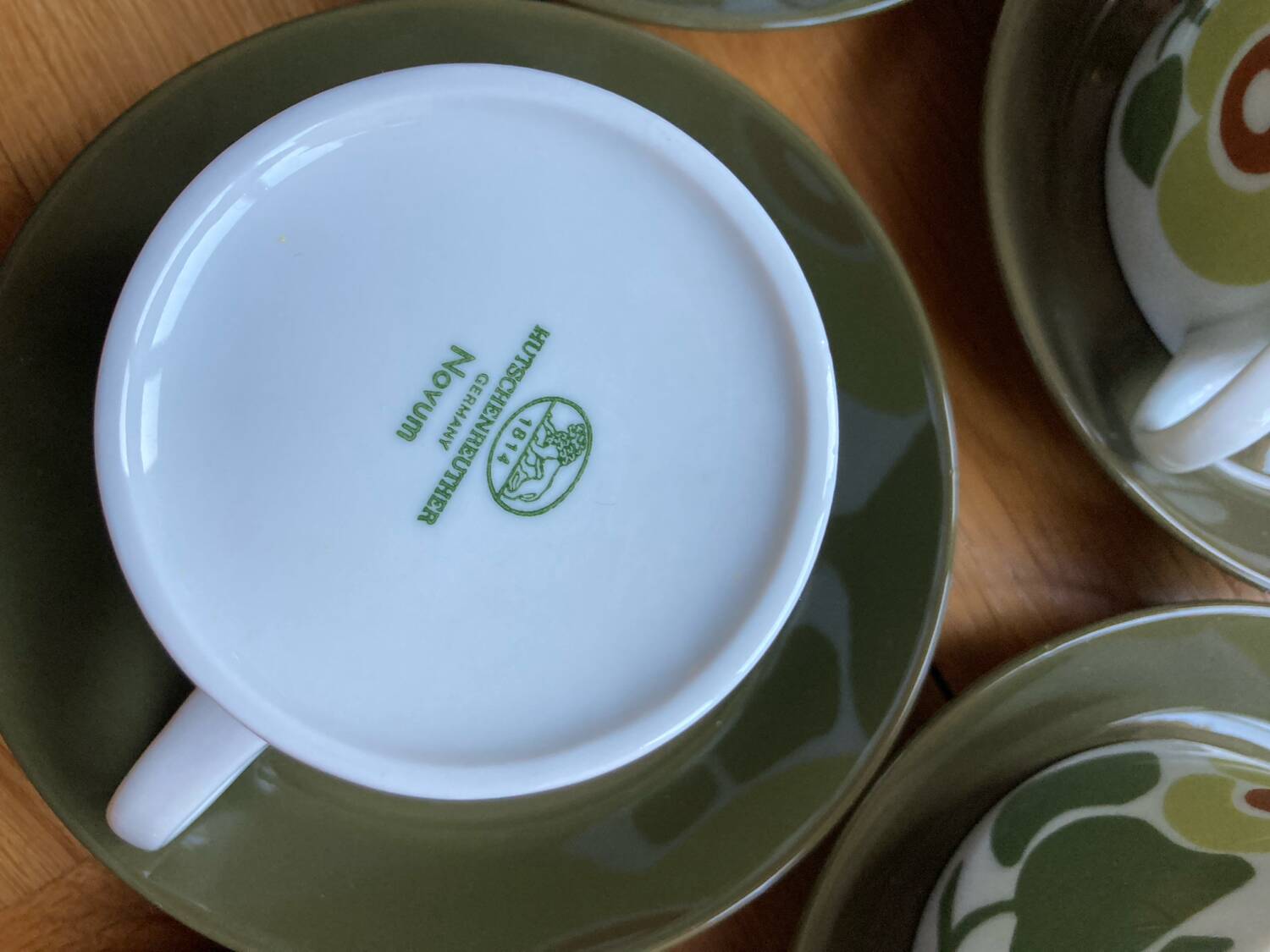 Vintage Hutschenreuther Novum Brasilia coffee set