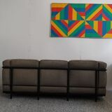 LC2 3-seater sofa by Le Corbusier, Cassina edition