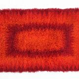 1970s Small Danish Abstract Wool Rug