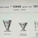 7 Baccarat wine glasses shape 11965 with matte engraving 12117.