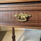 Pair of Louis XVI style bedside tables – gilt bronze details
