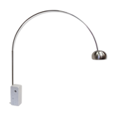 Lampadaire Arco vintage pied marbre