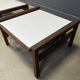 Belgian coffee table set in wenge by Beaufort, 1960s