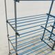 Set of 3 Rigidex iron storage locker shelves 1950s