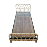 Rattan bench