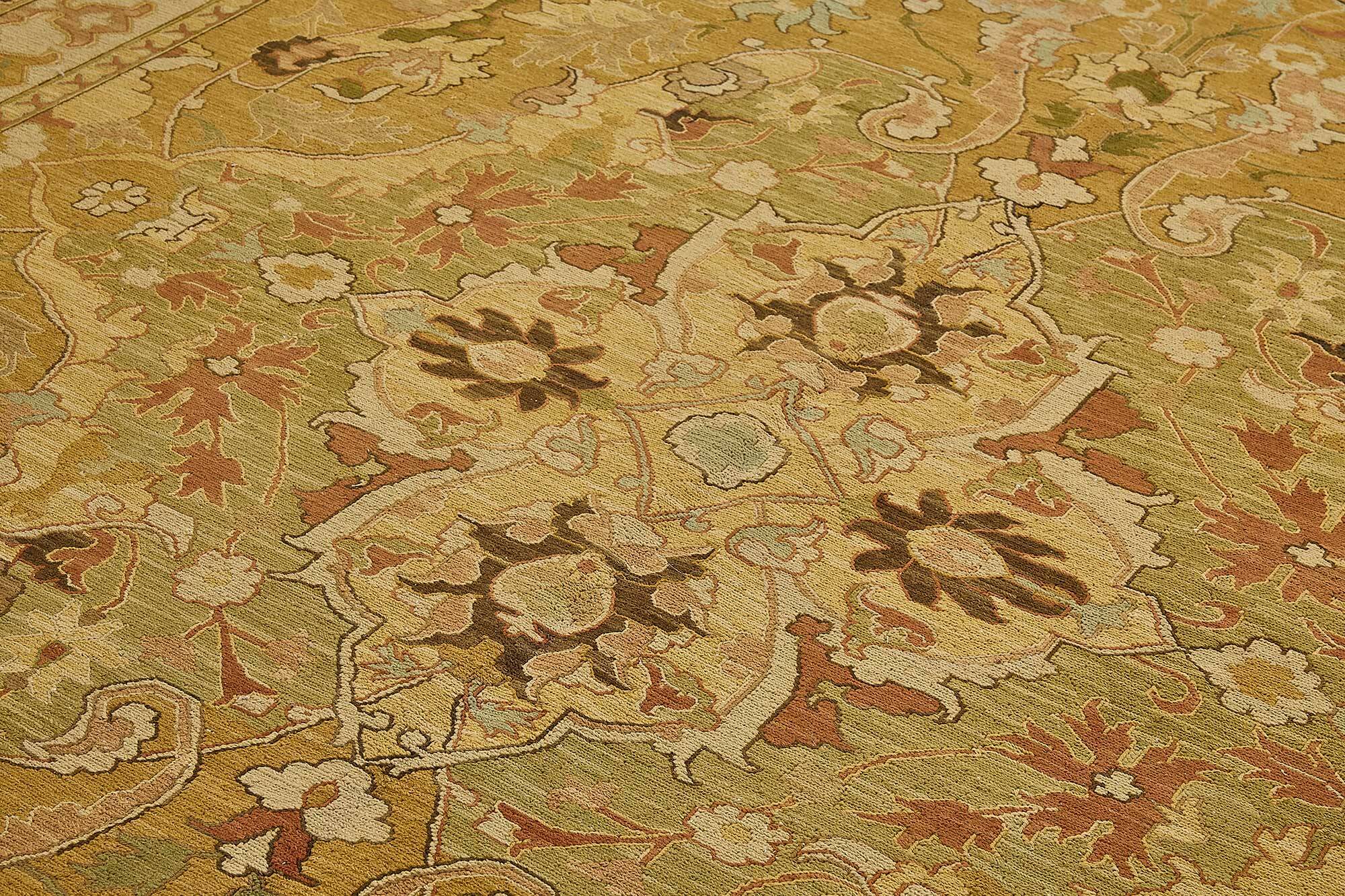 Turkish Handknotted Wool Oushak Rug 267 cm x 341 cm
