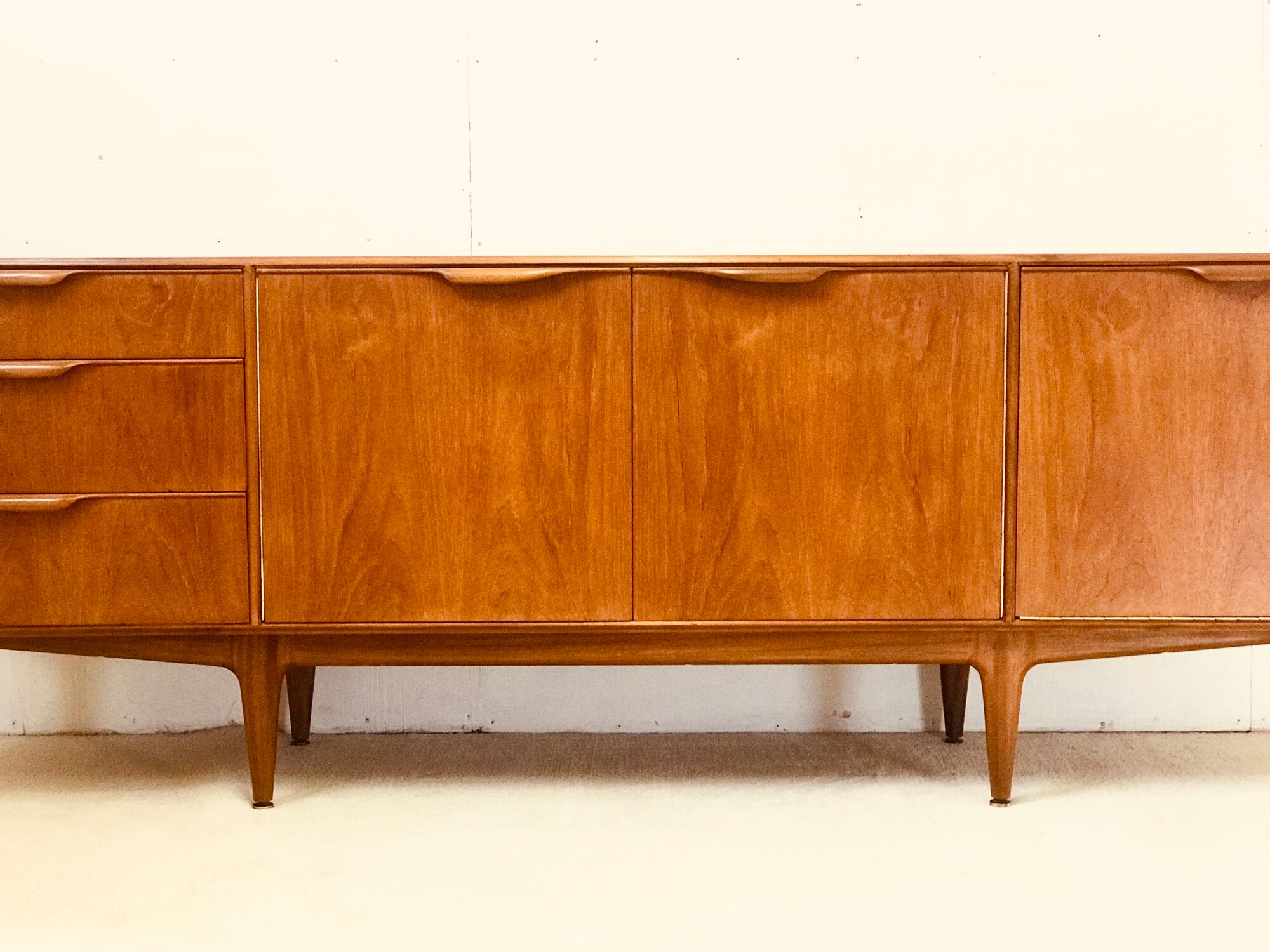McIntosh teak sideboard made in Scotland in the 60’s designed by Tom Robertson