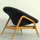 Hartmut Lohmeyer for Artifort lounge chair Model 118 'Columbus', The Netherlands 1955